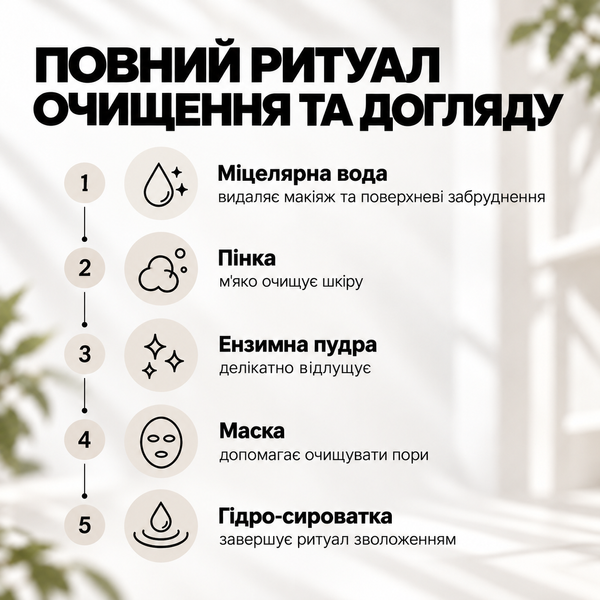 Набір для очищення та зволоження "SKIN WISHES" 4820297971793 фото