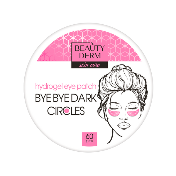 Розовые гидрогелевые патчи Bye Bye dark circles, 60 шт 4820185225076 фото