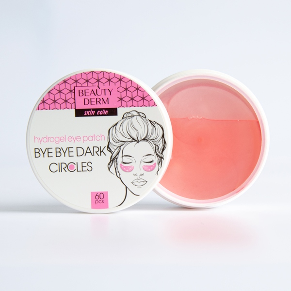 Розовые гидрогелевые патчи Bye Bye dark circles, 60 шт 4820185225076 фото