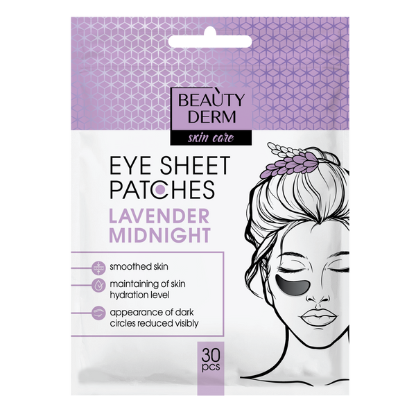 Eye sheet patches Lavender Midnight, 30 pcs
