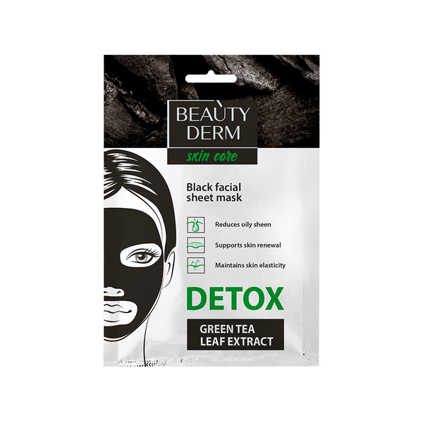 Тканина маска для обличчя «Detox», 25мл 4820185222235 фото