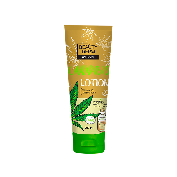 Toning body lotion Cannabis, 200 ml