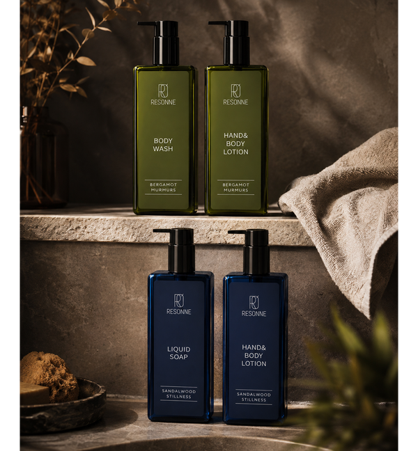 Парфумований набір для догляду за тілом &laquo;Sandalwood Stillness&raquo;/&laquo;Bergamot Murmurs&raquo; 4820297971557 фото